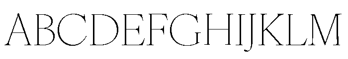 IvyOra Font UPPERCASE
