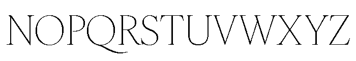 IvyOra Font UPPERCASE