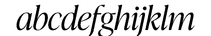 IvyPresto Display Light Italic FONT