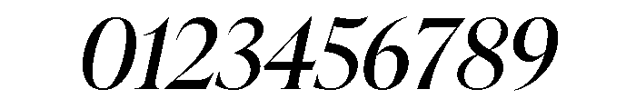 IvyPresto Display Regular Italic Font OTHER CHARS