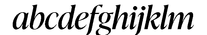IvyPresto Display Regular Italic FONT