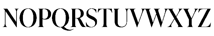 IvyPresto Display Regular Font UPPERCASE