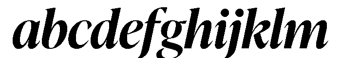 IvyPresto Display Semi Bold Italic FONT