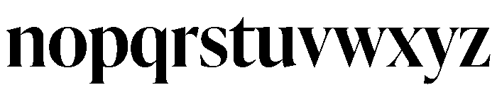 IvyPresto Display Semi Bold Font LOWERCASE