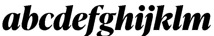 IvyPresto Headline Bold Italic FONT