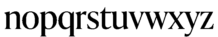 IvyPresto Headline Regular Font LOWERCASE