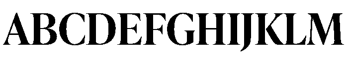 IvyPresto Headline Semi Bold Font UPPERCASE