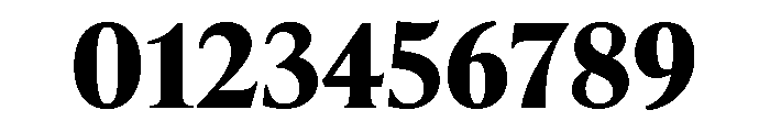 IvyPresto Text Bold Font OTHER CHARS