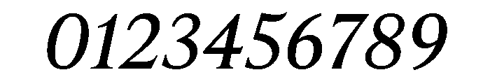 IvyPresto Text Regular Italic Font OTHER CHARS