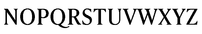 IvyPresto Text Regular Font UPPERCASE