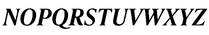IvyPresto Text Semi Bold Italic Font UPPERCASE