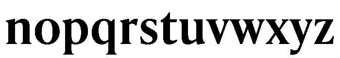 IvyPresto Text Semi Bold Font LOWERCASE