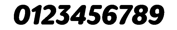 IvySoft Black Italic Font OTHER CHARS