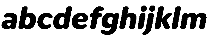 IvySoft Black Italic FONT