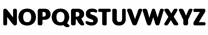IvySoft Black Font UPPERCASE