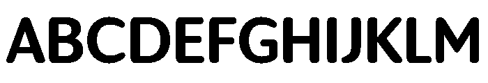 IvySoft Bold Font UPPERCASE