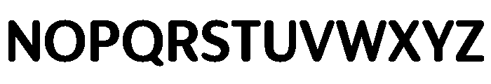 IvySoft Bold Font UPPERCASE