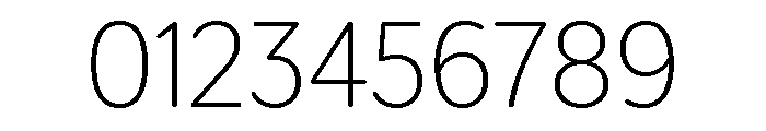 IvySoft Extra Light Font OTHER CHARS