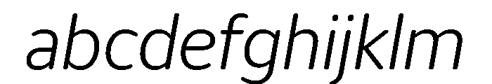 IvySoft Light Italic FONT