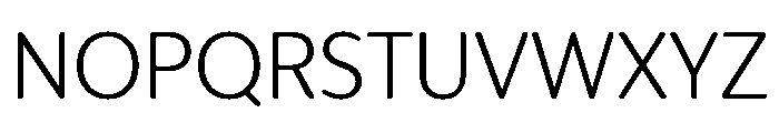 IvySoft Light Font UPPERCASE