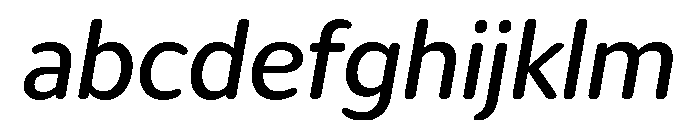 IvySoft Medium Italic FONT