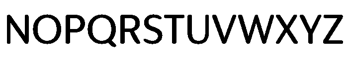 IvySoft Medium Font UPPERCASE