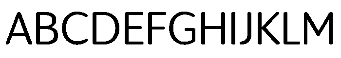 IvySoft Regular Font UPPERCASE