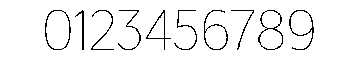 IvySoft Thin Font OTHER CHARS