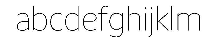 IvySoft Thin FONT