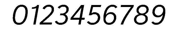 IvyStyle Sans Regular Italic Font OTHER CHARS