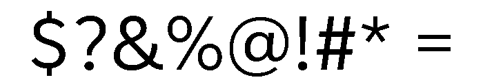IvyStyle Sans Regular Font OTHER CHARS