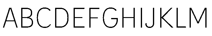 IvyStyle Sans Font UPPERCASE