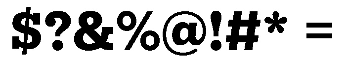 IvyStyle Typewriter Bold Font OTHER CHARS
