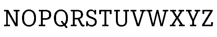 IvyStyle Typewriter Regular Font UPPERCASE
