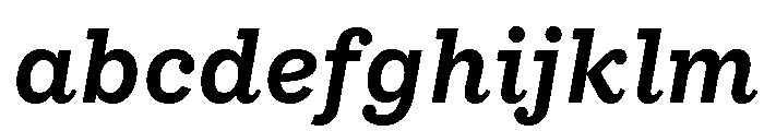 IvyStyle Typewriter Semi Bold Italic FONT