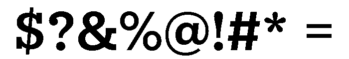 IvyStyle Typewriter Semi Bold Font OTHER CHARS