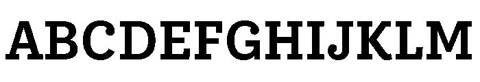 IvyStyle Typewriter Semi Bold Font UPPERCASE