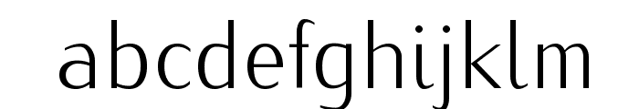 IwonaLight-Regular Font LOWERCASE