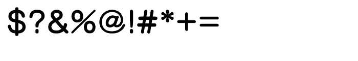 Iwata G Kyoukasho N Heavy Font OTHER CHARS