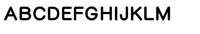 Iwata G Maru Gothic Bold Font UPPERCASE