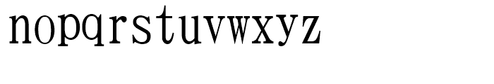 Iwata K News MIWA Medium Font LOWERCASE