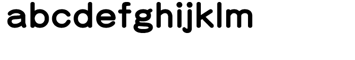 Iwata Maru Gothic Bold Font LOWERCASE