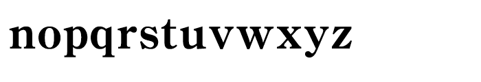 Iwata Mincho Old Extrabold Font LOWERCASE