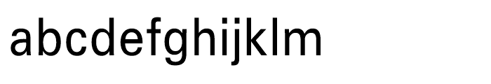 Iwata News Gothic NK Mp Font LOWERCASE