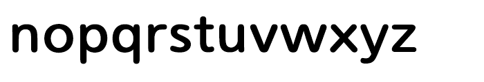 Iwata UD R Gothic Bold Font LOWERCASE