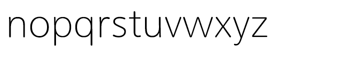 Iwata UD R Gothic Light Font LOWERCASE