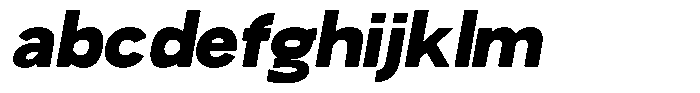 Iwagumi Sans Black Italic FONT
