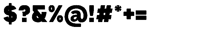 Iwagumi Sans Black Font OTHER CHARS
