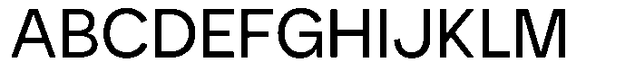 Iwagumi Sans Regular Font UPPERCASE