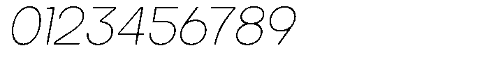 Iwagumi Sans Thin Italic Font OTHER CHARS